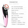 Face Massager Skin Rejuvenation Radio Mesotherapy LED Facial Lifting Beauty Vibration Wrinkle Removal Anti Aging Radio Frequency